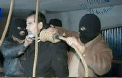 Saddam hangs