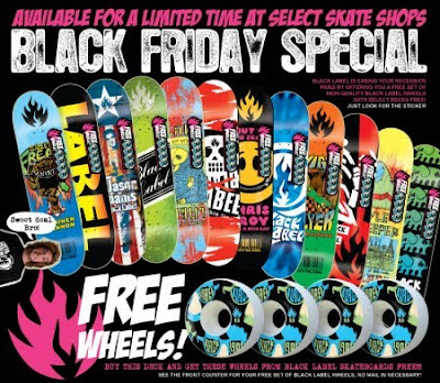 Black Friday Black Label Skateboards