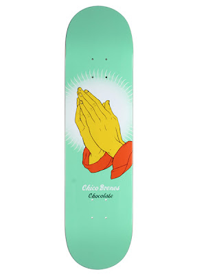 Chocolate Skateboards Chico Brenes Praying Hands Skateboard Deck
