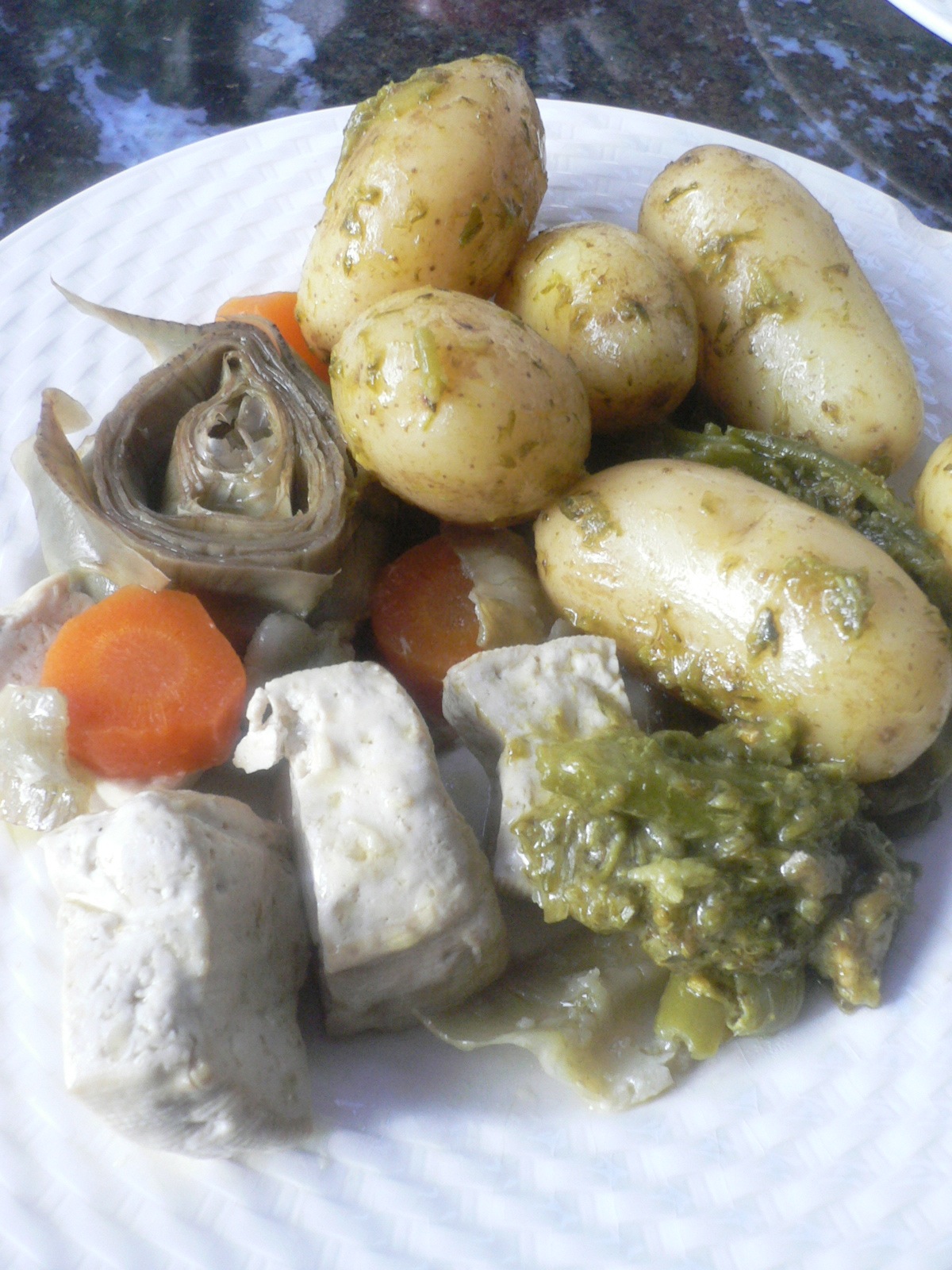 Vegan Recipes Artichoke Tofu