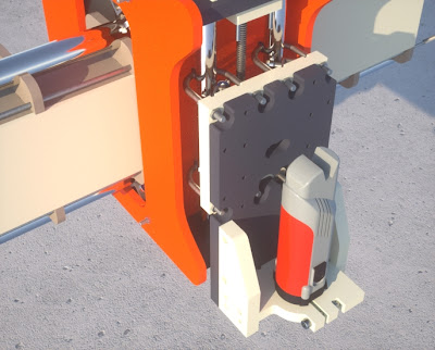 CNC prowadnica liniowa DIY