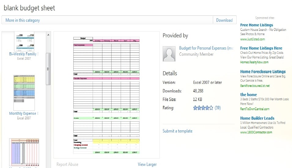 surreality templates spreadsheets excel oh my microsoft excel budget template 2010