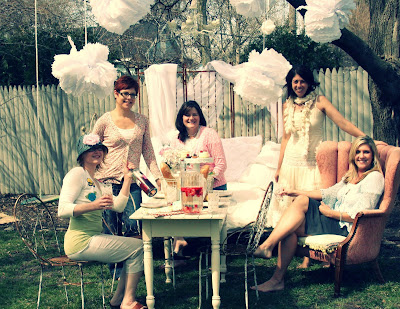 a garden party