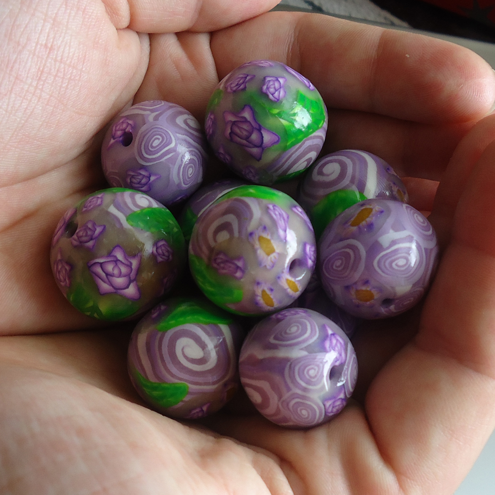 Kitzbitz Art Glass My first FIMO beads