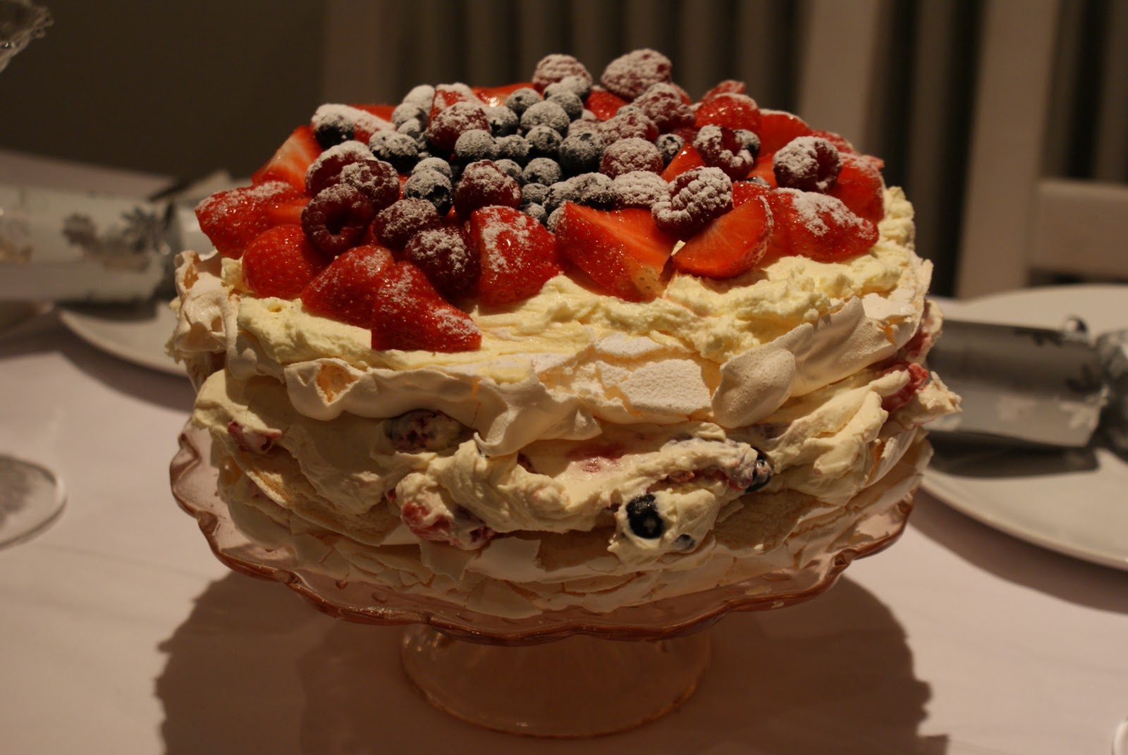 Icing Bliss Meringue layer cake