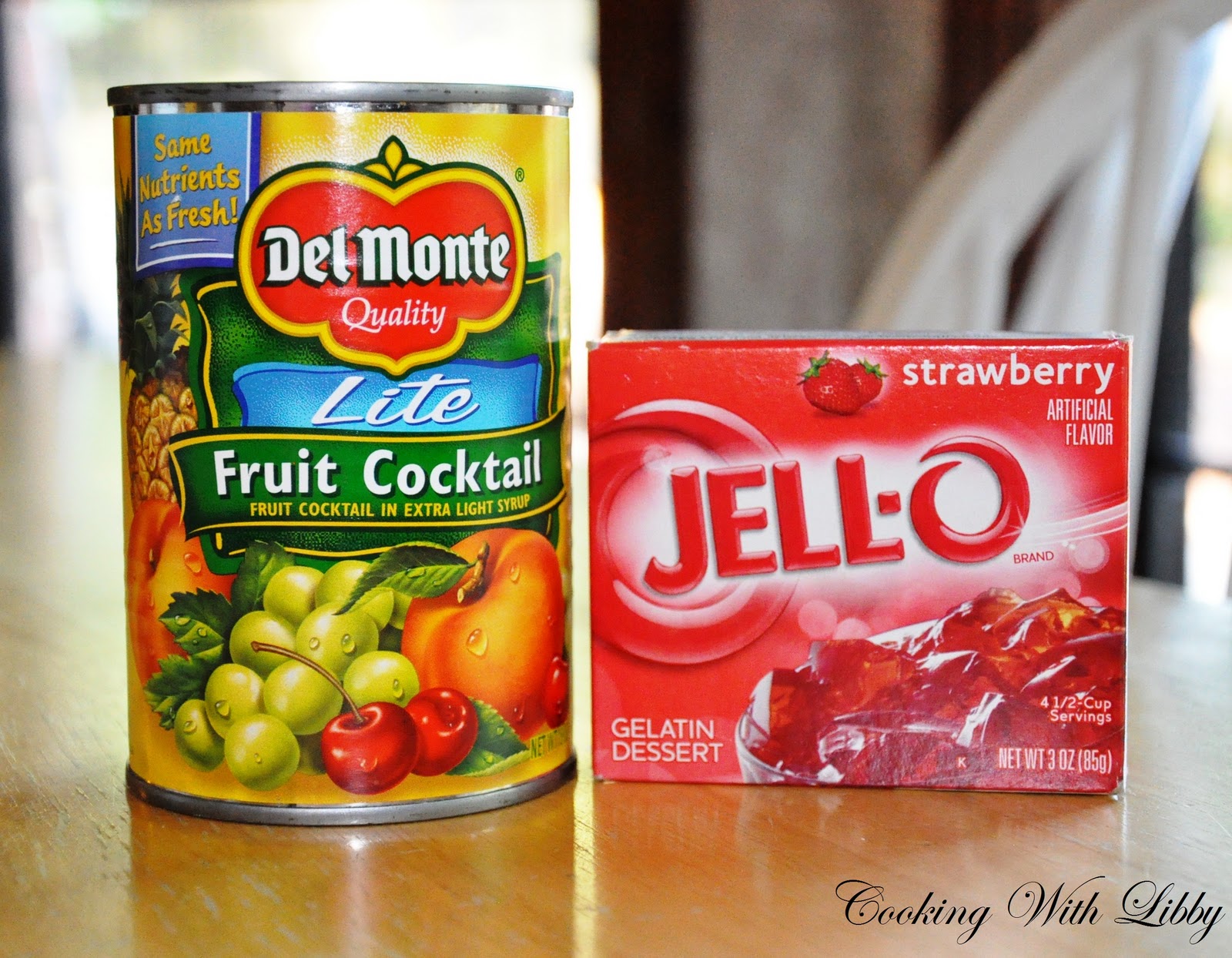 Jello Fruit Cocktail Dessert Cooking With Libby