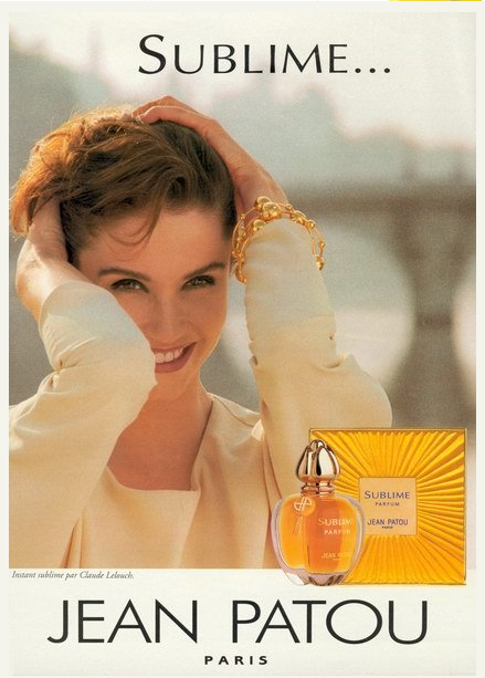 Jean Patou - Page 2 Jean+patou+sublime+perfume+ad+1994+model+alessandra+martinez