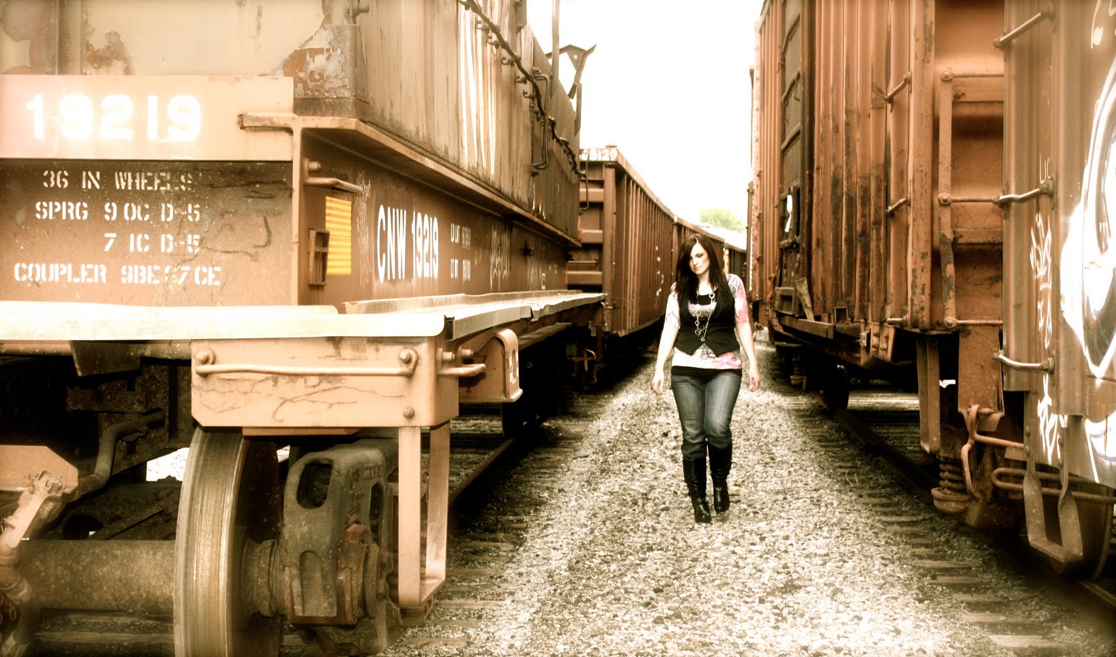 Life of Tracy Train Station Photo Shoot