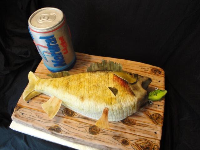 on that eer can I know beer can cake. on that eer can I know