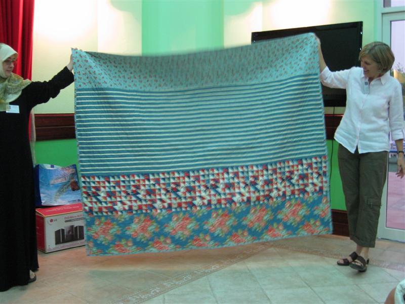 Qatar Quilt Guild September Meeting Show and Tell