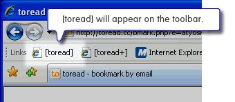 Toread - Send Bookmarked Webpages to Your Email