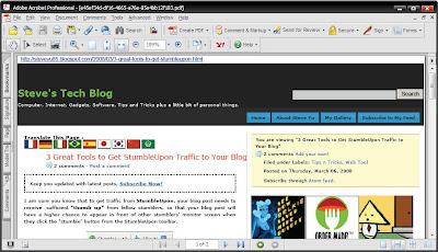 How to Convert Webpage to PDF?