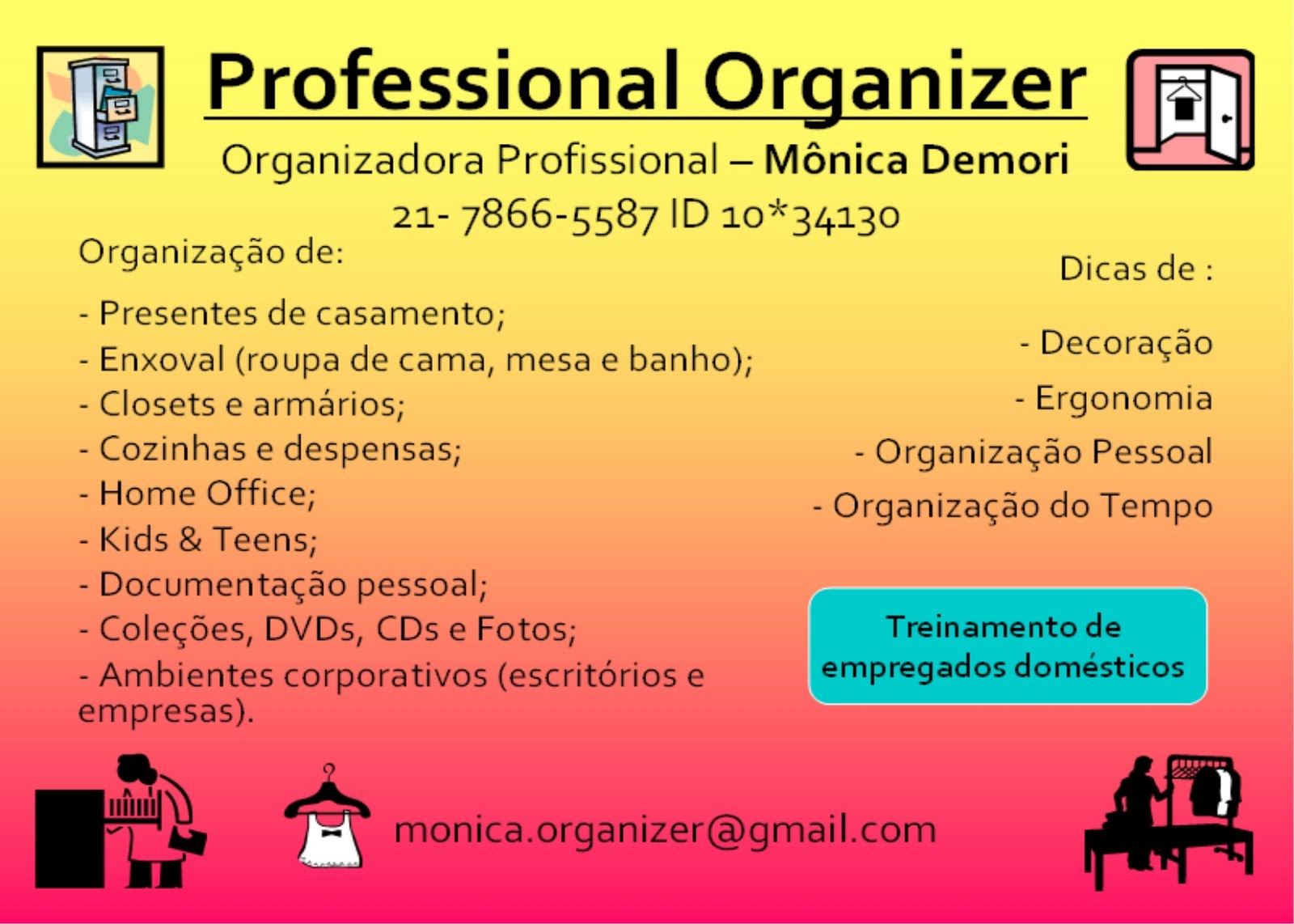 Organize It!!! O que faço