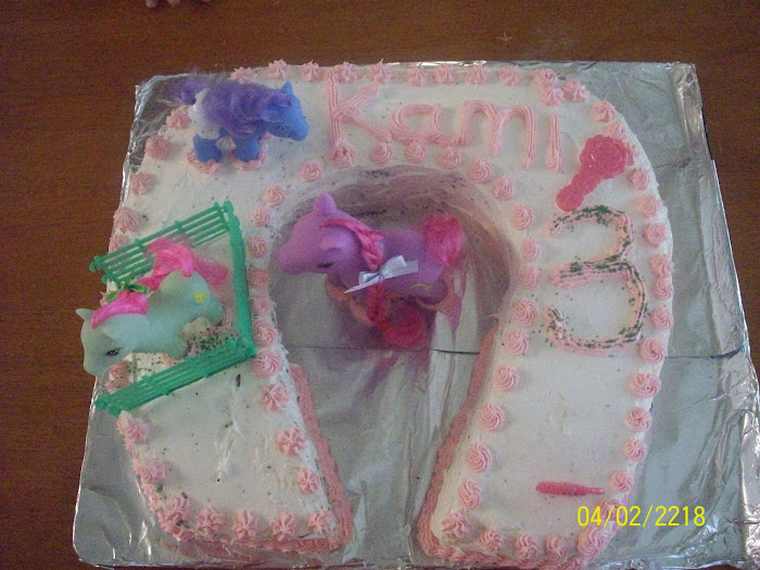 Kami's 3rd b-day cake