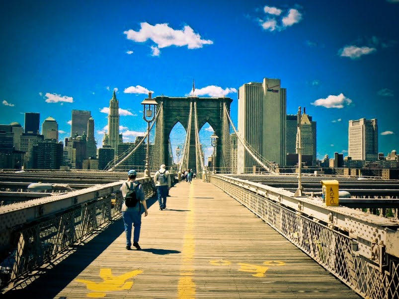Walk in New York The Brooklyn Bridge
