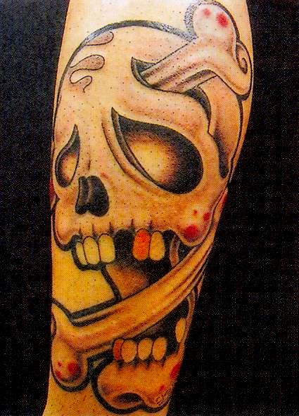 Japanese Skull Tattoo