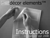 Decor Elements Instructions