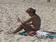 Mujer en la playa