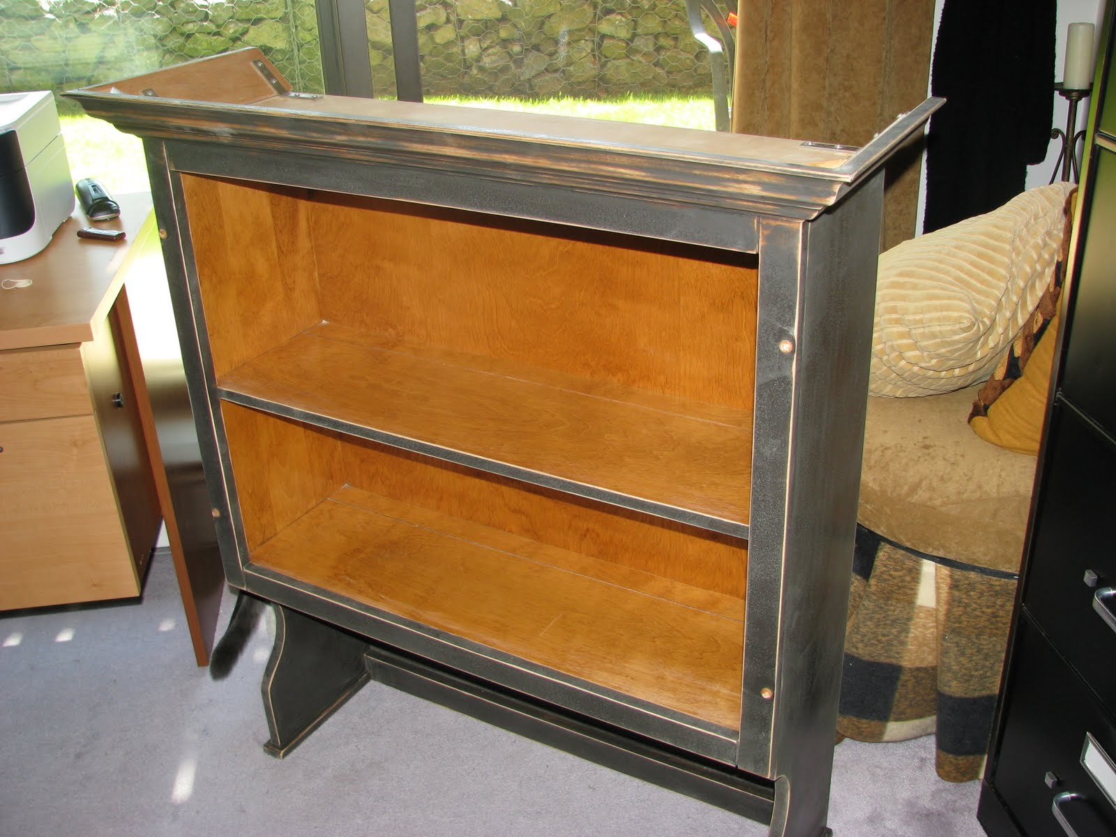 kitchen island with hutch