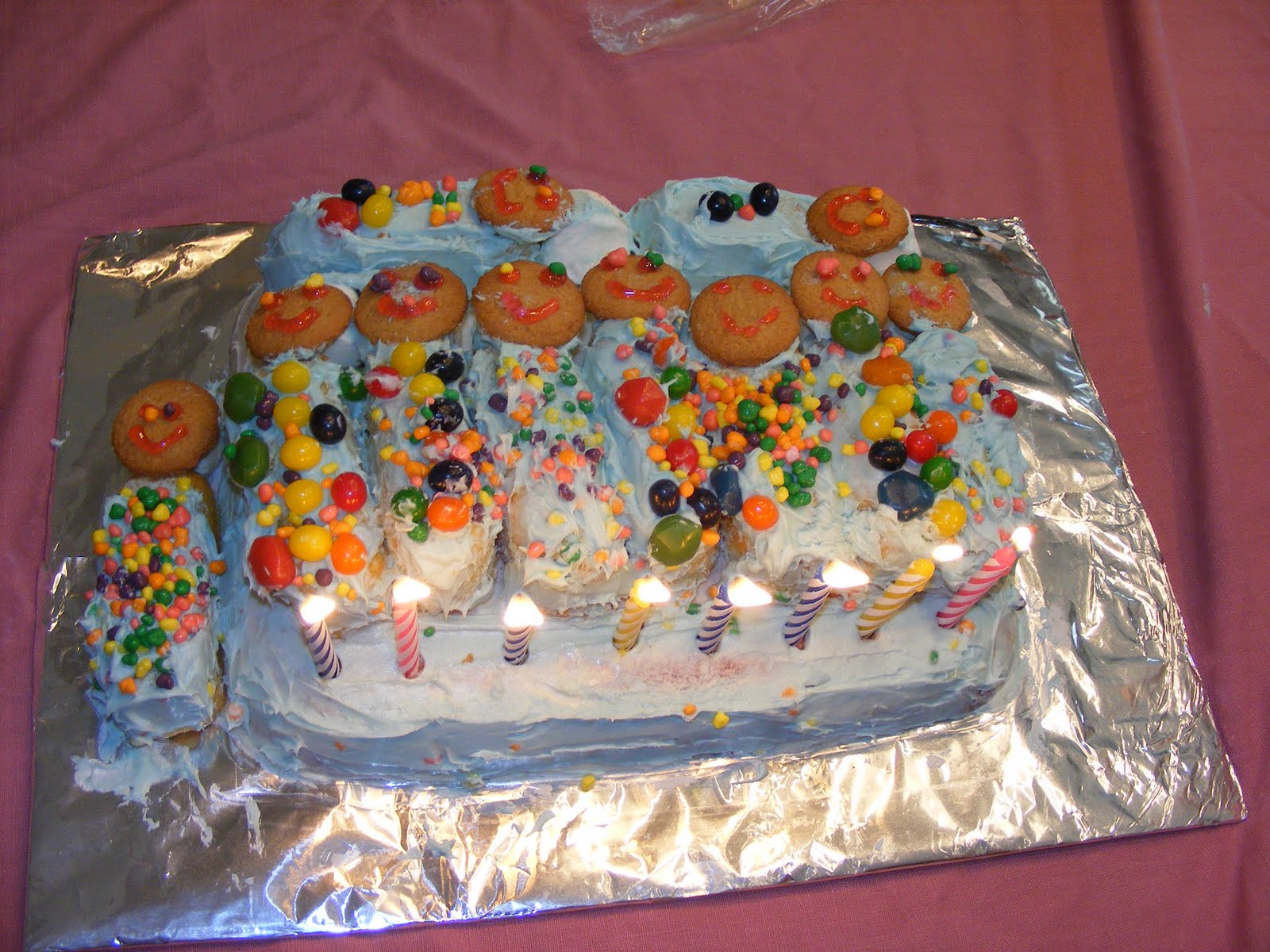 Pyjama+party+cake