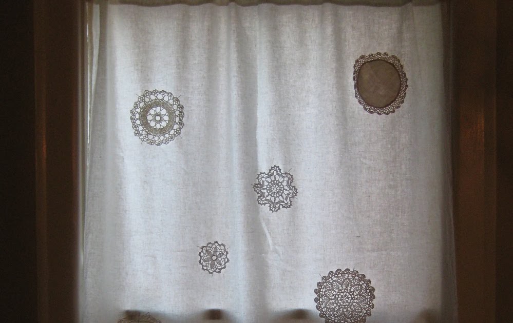 destination unknown Doily curtain
