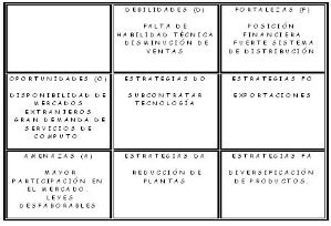 MATRIZ DOFA