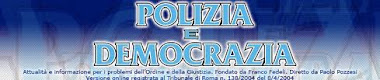 Richiesta di contributi scritti per il mensile Polizia e Democrazia