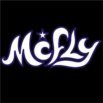 Mcfly on Grd 792947 Camiseta Encomenda   Mcfly   Logo Jpg Jpg