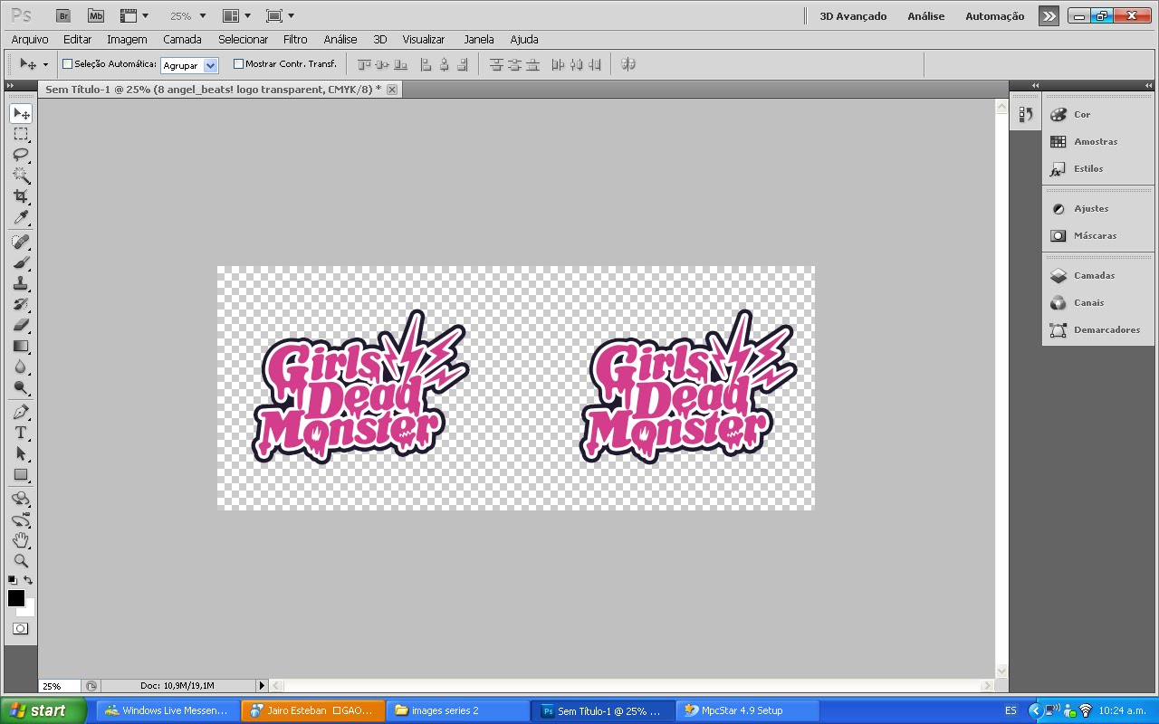 HACER UN LOGO CON PHOTOSHOP hacer un logo con photoshop: