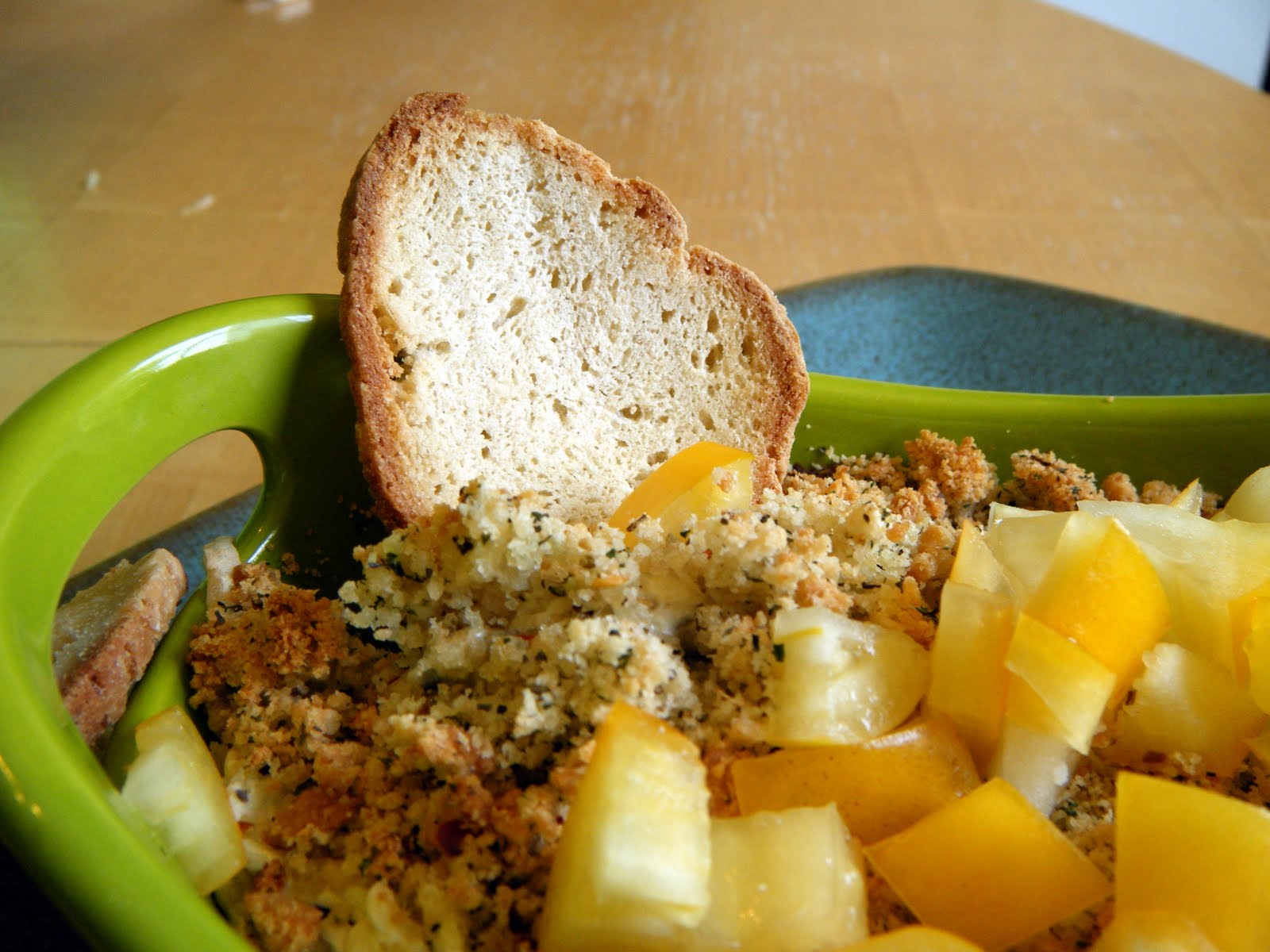 The Celiac Vegan Eggplant Spinach Artichoke Dip