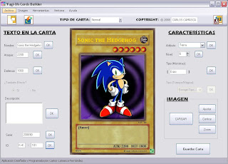 creador de cartas de yu-gi-oh ScreenCARDS