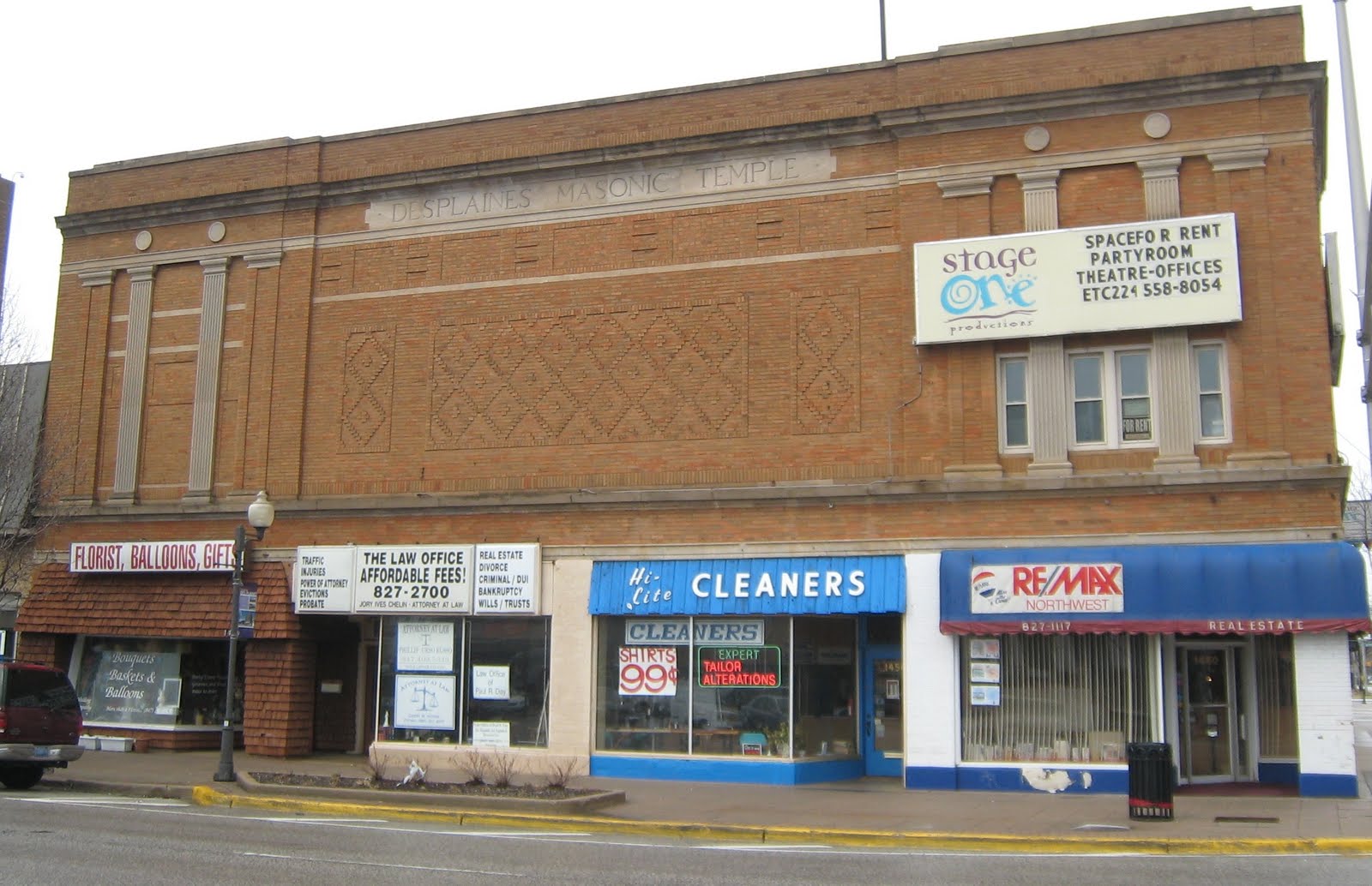 Revitalize Des Plaines! The Des Plaines Masonic Temple at 85 A History