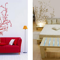 Paredes decoradas con Flor4u