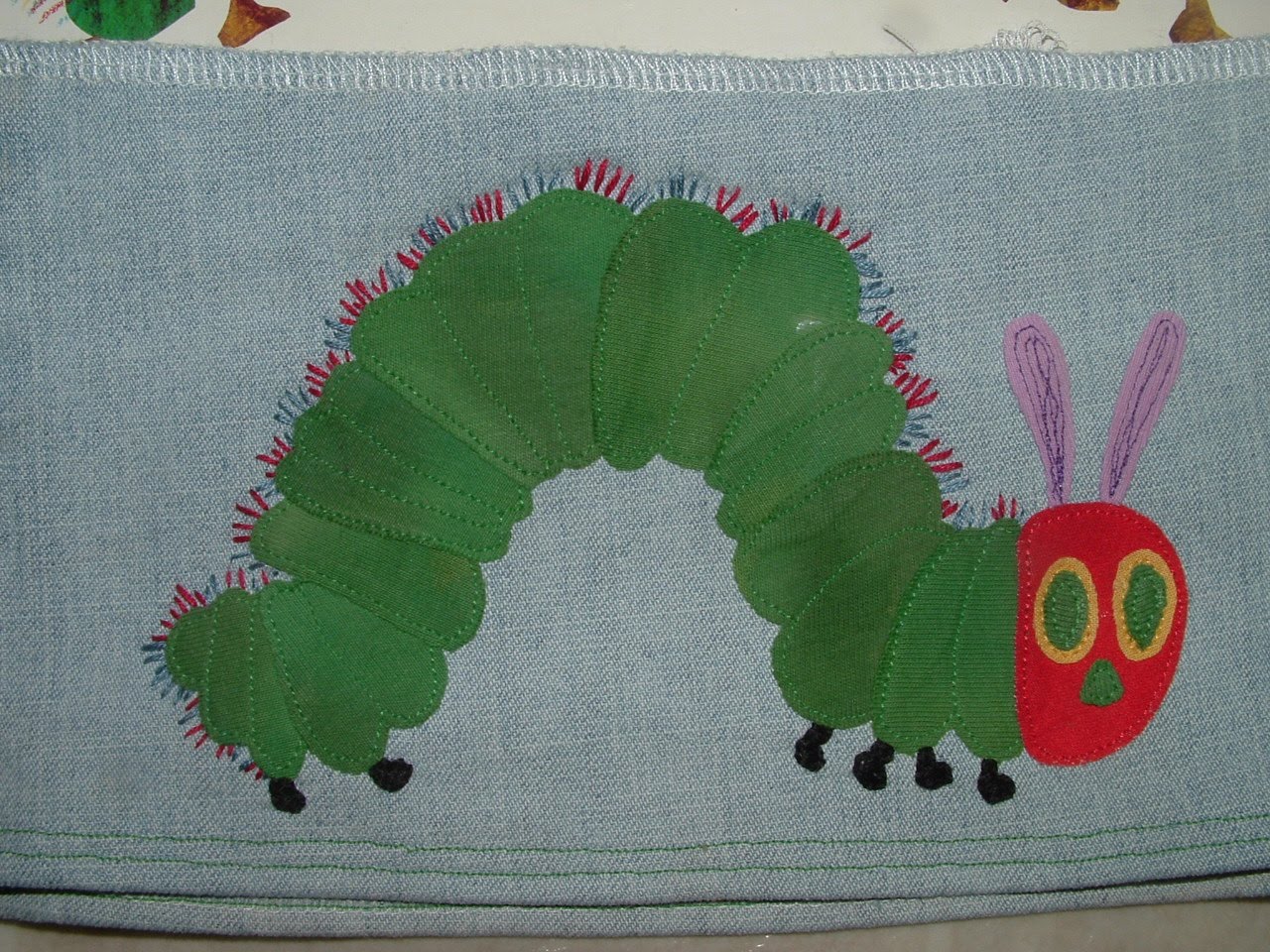 Pieces by Polly Very Hungry Caterpillar Applique Tutorial with