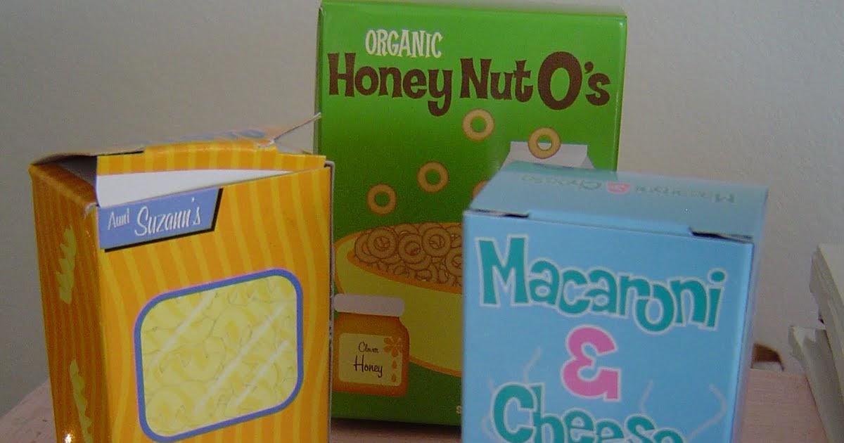 Pieces by Polly Remaking Play Food Boxes to Last 12 Days After Christmas