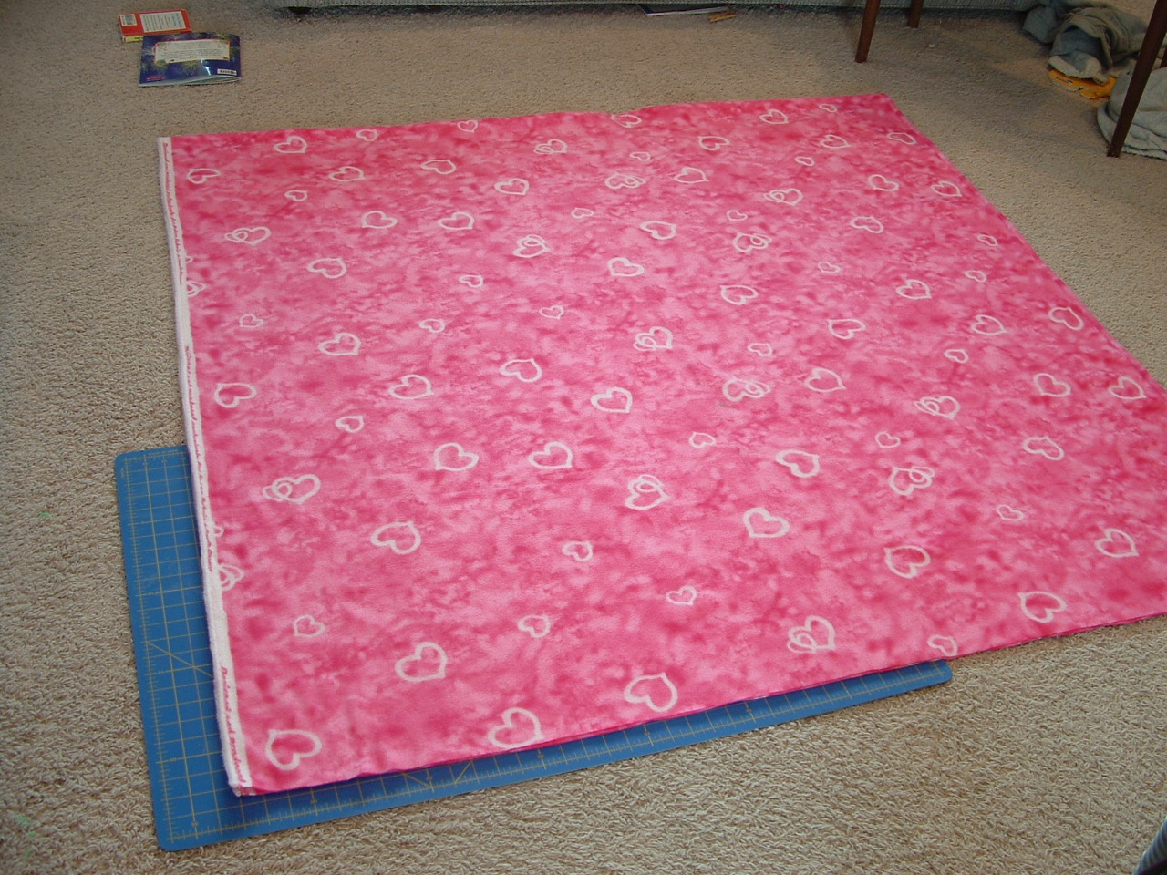 Pieces by Polly Single Layer NoSew "Braided" Fleece Blankets Tutorial