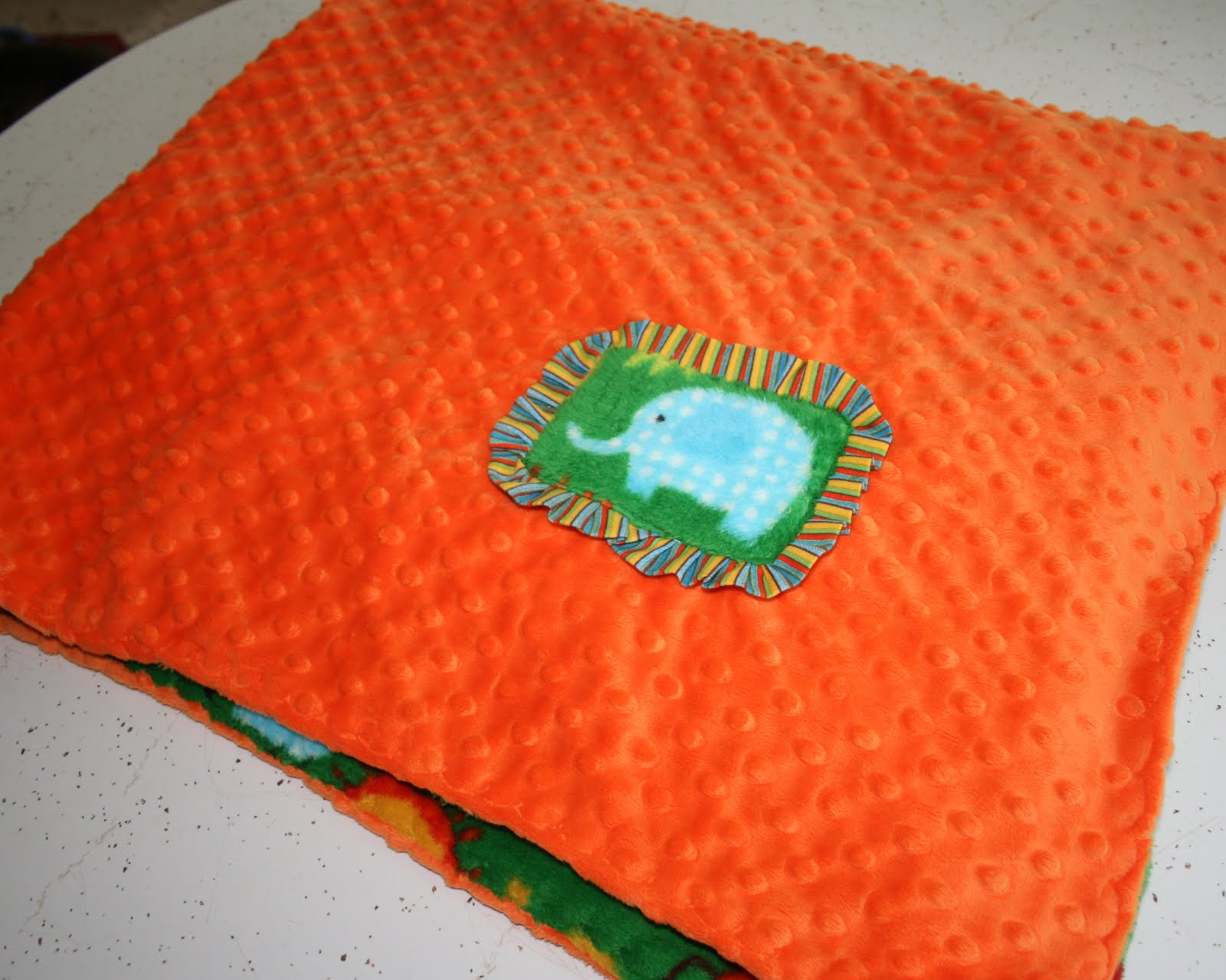 Simple Gifts Super Soft Minky Baby BlanketWith a Suprise!