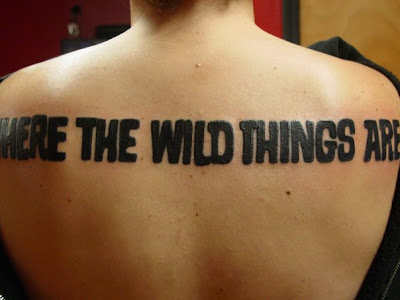 WHERE THE WILD THINGS ARE. I did this Tattoo on my friend Natasha :D She WHERE THE WILD THINGS ARE. I did this Tattoo on my friend Natasha :D She