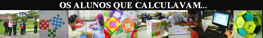 OS ALUNOS QUE CALCULAVAM...
