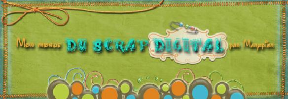 Dans mon monde du scrapbooking digital