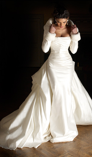 THE WINTER WEDDING GOWN