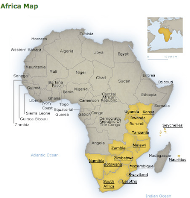 map of africa and middle east. europe africa Middle east