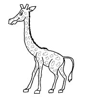 planse girafe animale