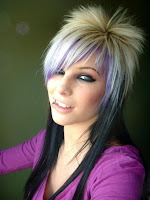 amazing emo haircut