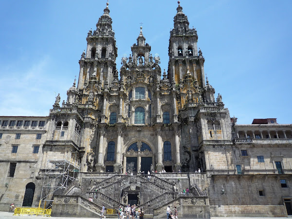 Die Kathedrale von Santiago de Compostela (14.06.08)