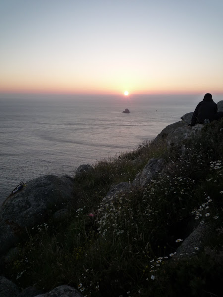 Sonnenuntergang in Finisterre (14.06.08)