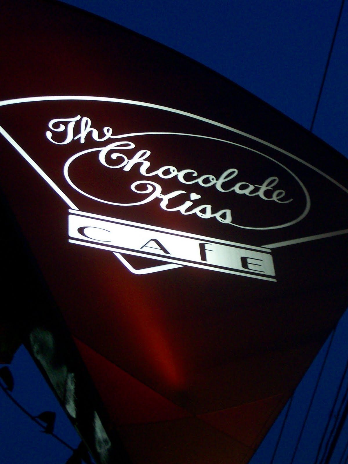 The Chocolate Kiss Cafe + Vintage Store Fashion Eggplant