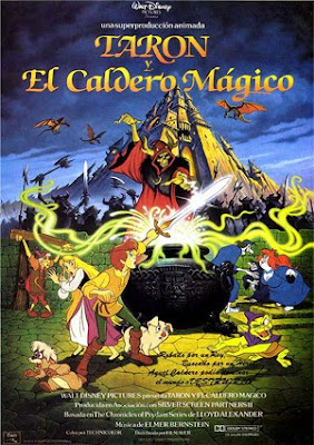 Taron y el caldero mágico, Disney Taron y el caldero mágico, Disney