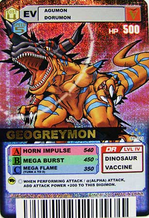 Geogreymon Evolution