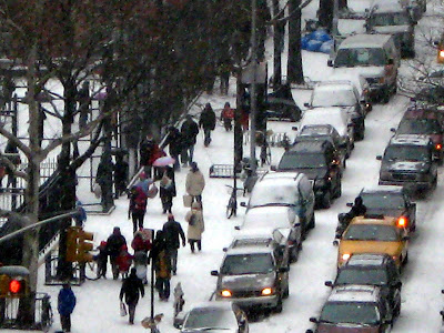 New York City Winter Scene